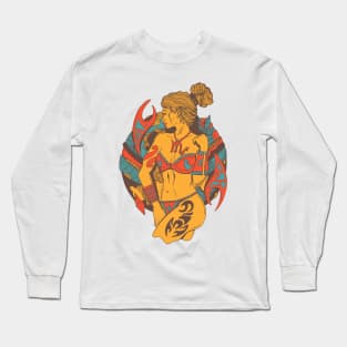 Cafe Scorpio Beauty Long Sleeve T-Shirt